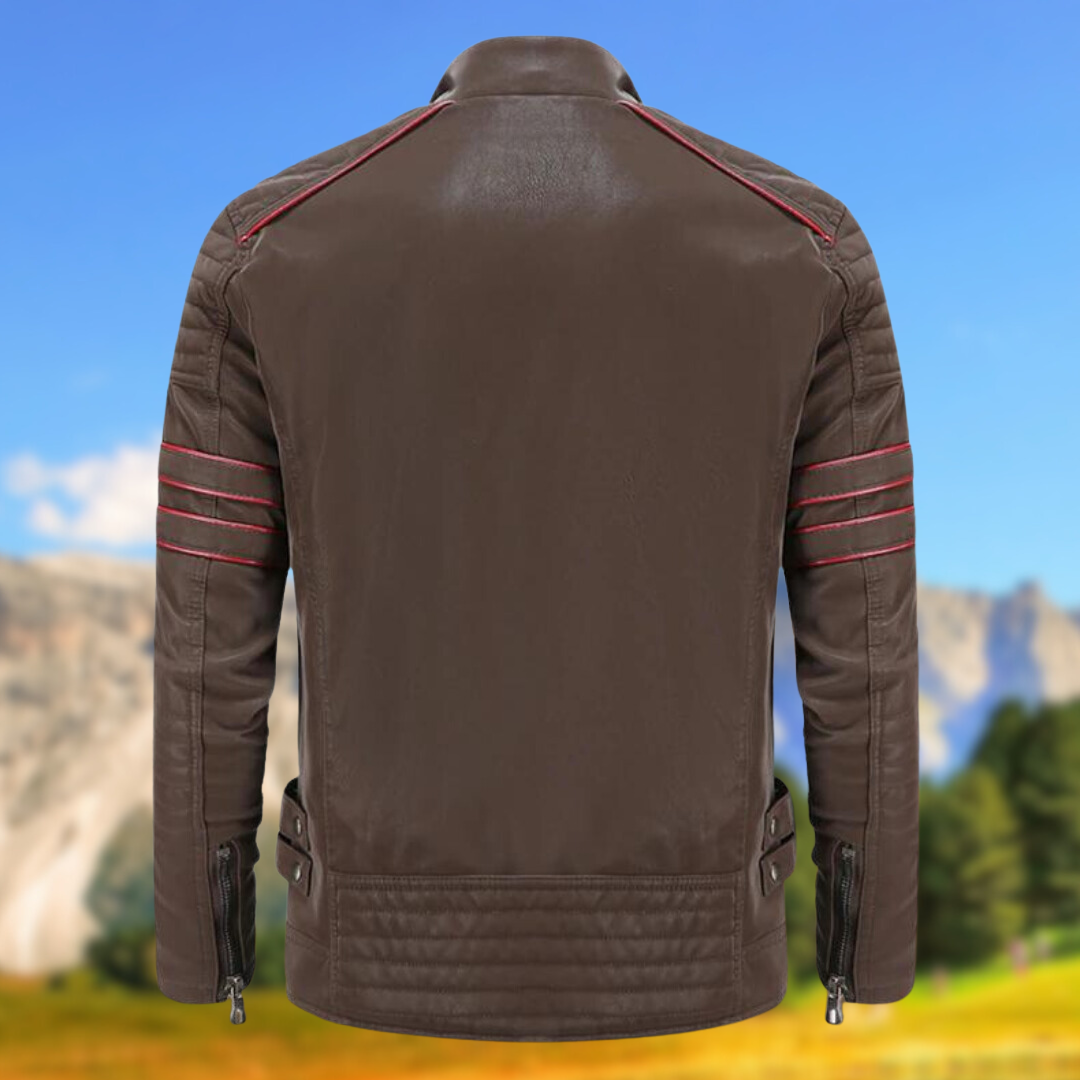 Dama Washington Gregor biker zip-up jacket - view 6