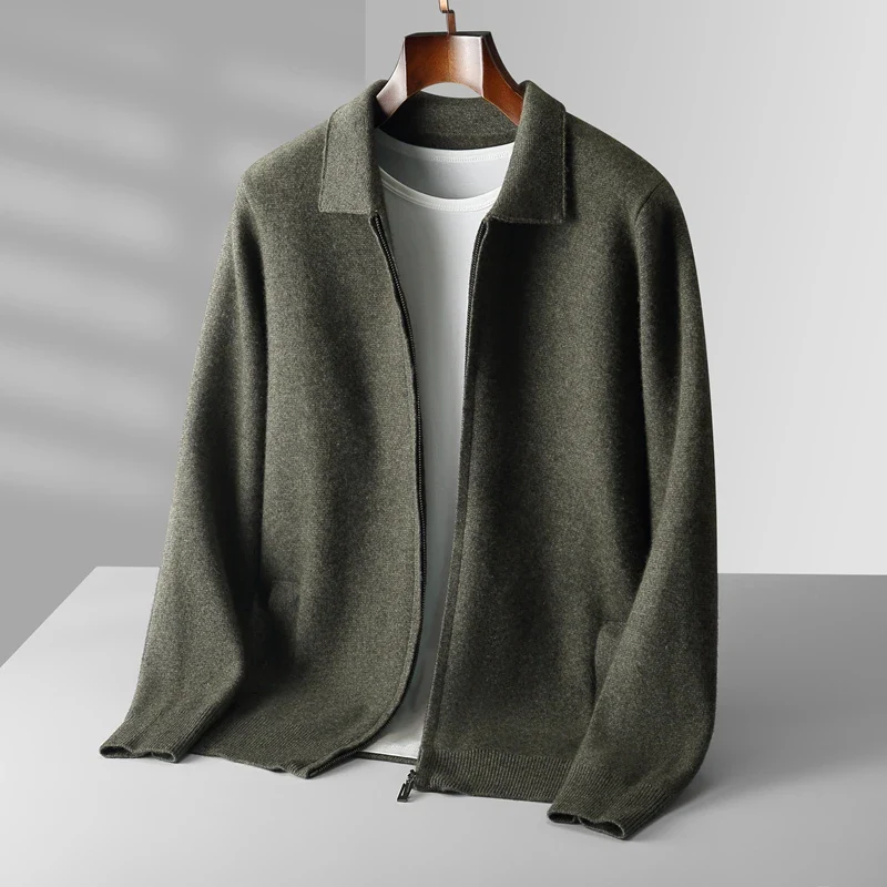 Dama Washington Dashiell full zip collared sweater jacket - view 13