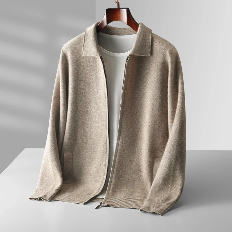Dama Washington Dashiell full zip collared sweater jacket - view 5