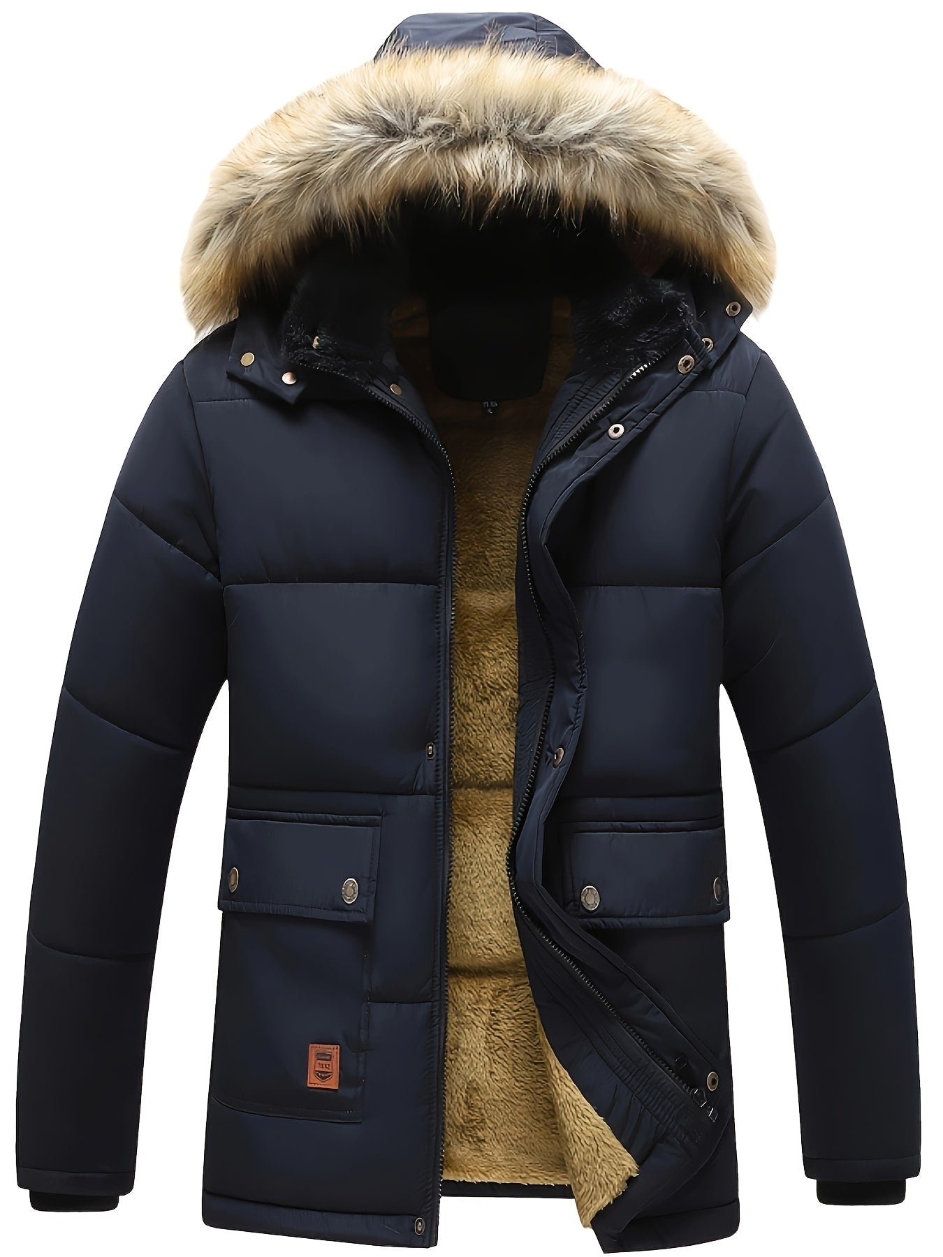 Dama Washington Palmer hooded puffer jacket - front view