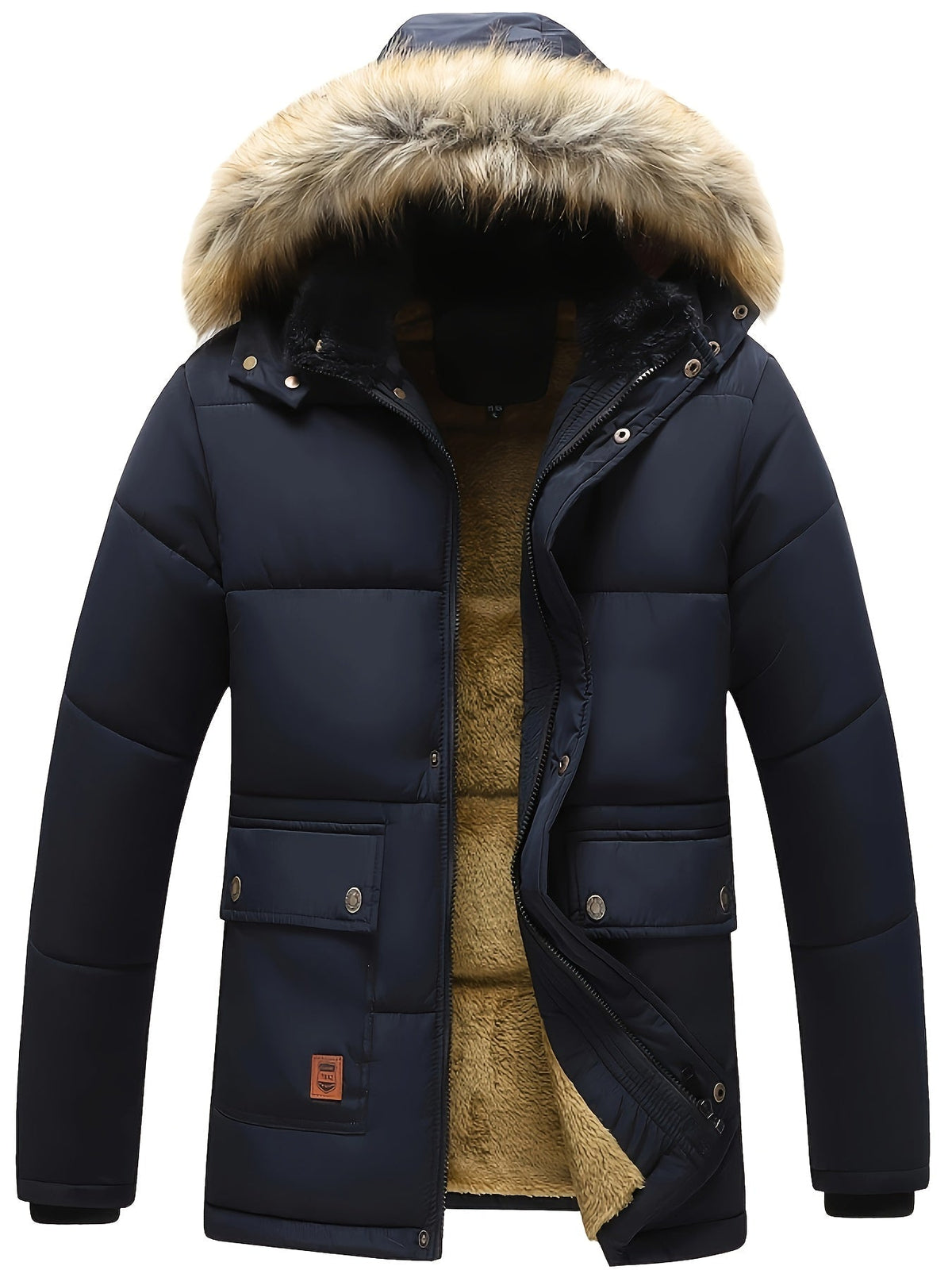 Dama Washington Palmer hooded puffer jacket - front view