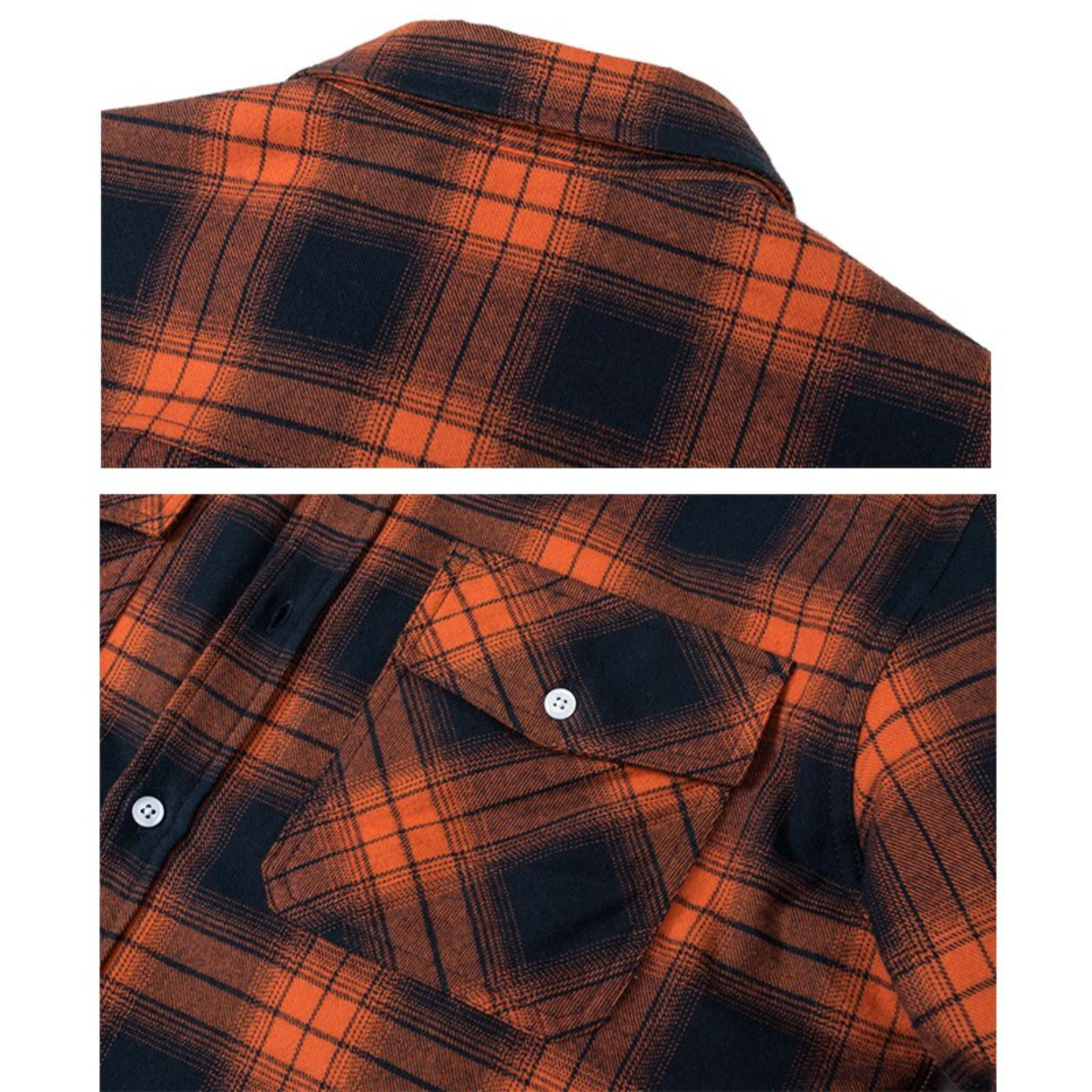Dama Washington Irving men's sherpa lined plaid jacket - view 3