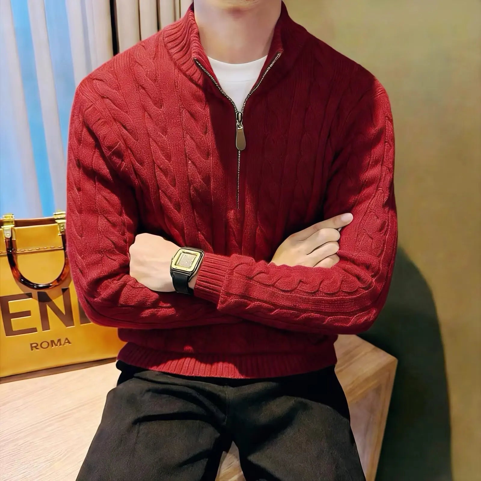 Dama Washington Fletcher knit sweater - view 7