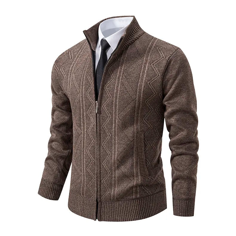 Dama Washington Mortimer men's full-zip cardigan sweater - view 4