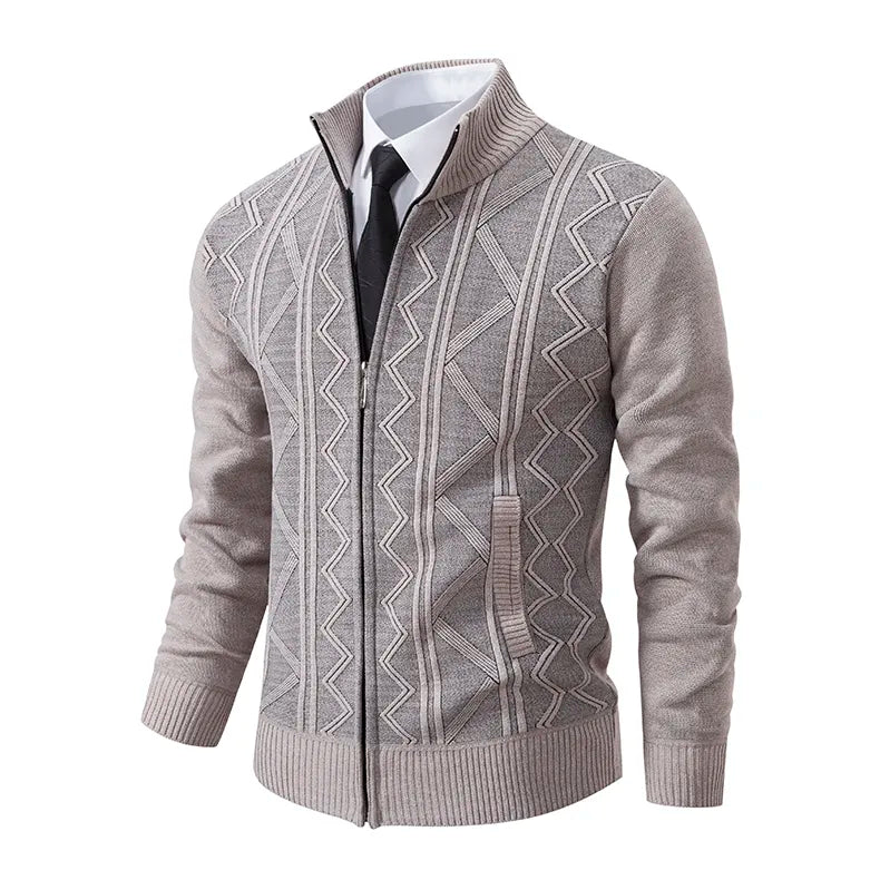 Dama Washington Mortimer men's full-zip cardigan sweater - view 3