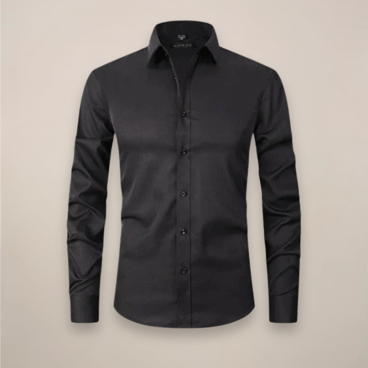 Axel | Men's Dress Shirt White Long Sleeve Button Down