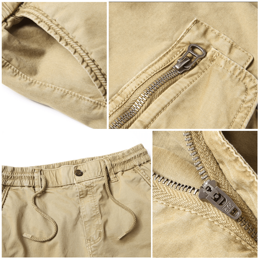Arlo | Men's Cargo Jogger Pants Khaki