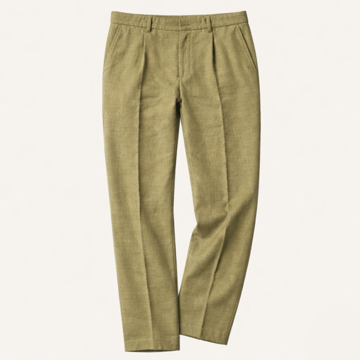 Axel | Men's Pleated Dress Pants Black