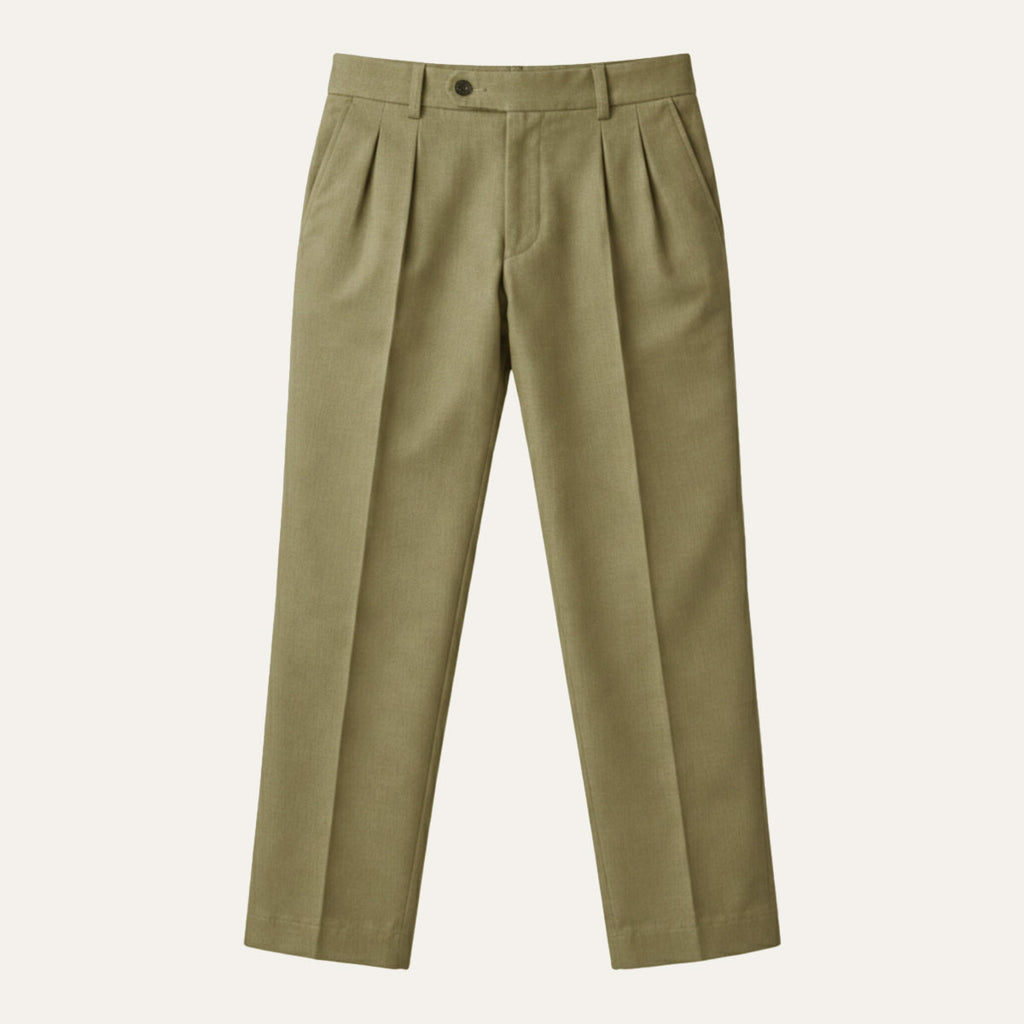Dama Washington Lars men's pleated dress pants beige - view 10