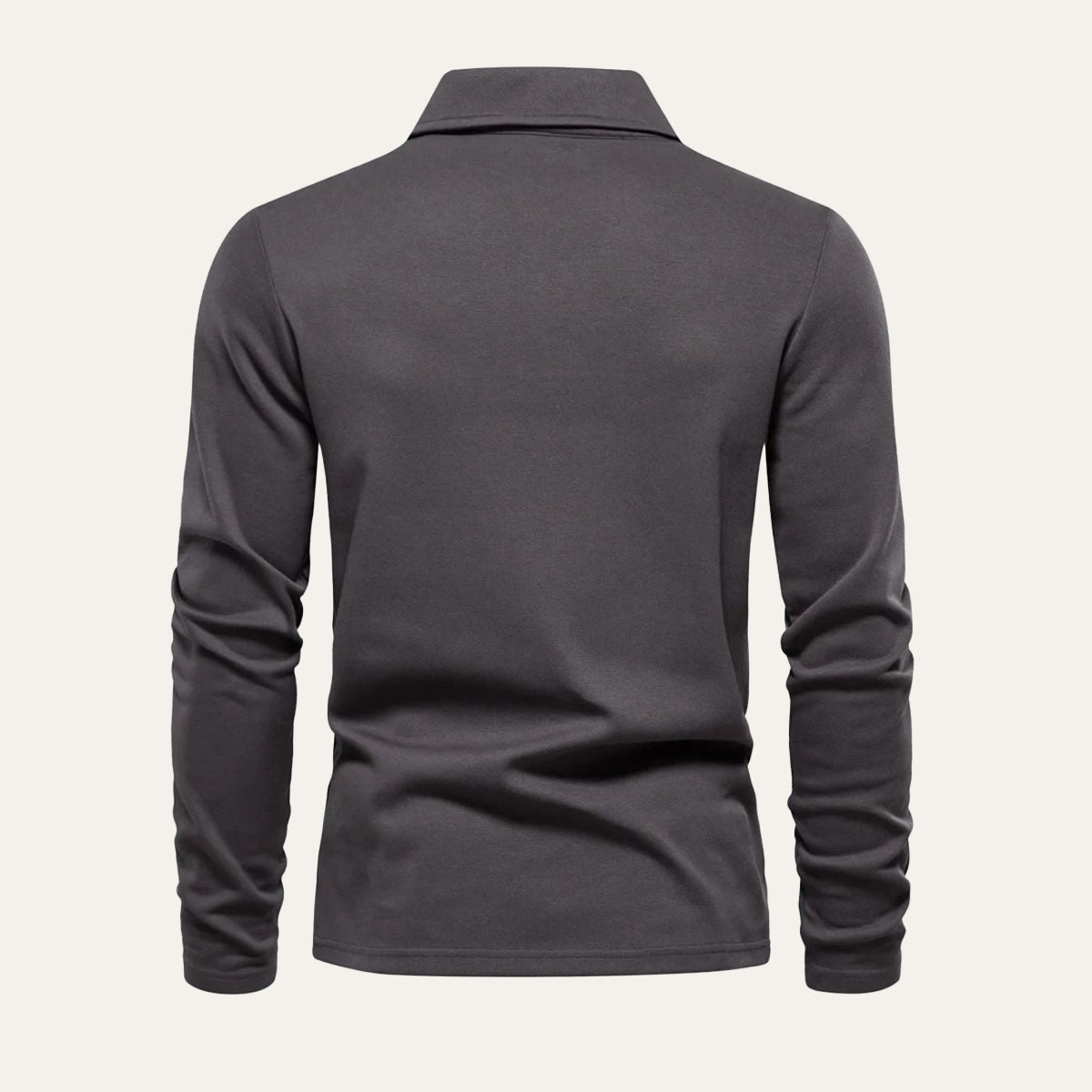Axel | Men's Long Sleeve Polo Shirt Navy