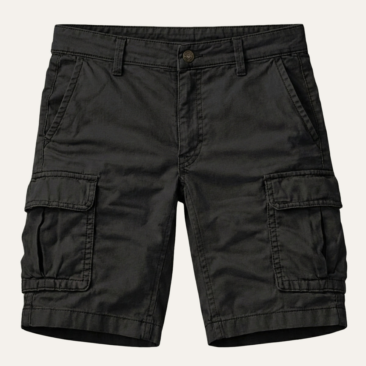 Nash | Men's Cargo Shorts Khaki With Pockets