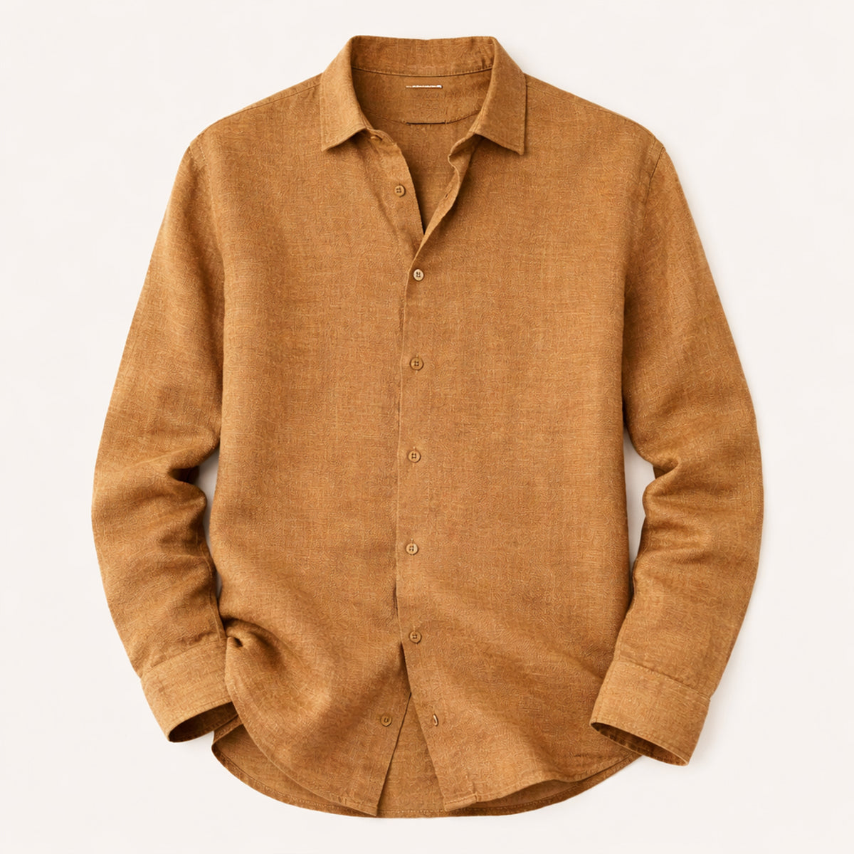 Ash | Men's Button Up Shirt Charcoal Gray Long Sleeve