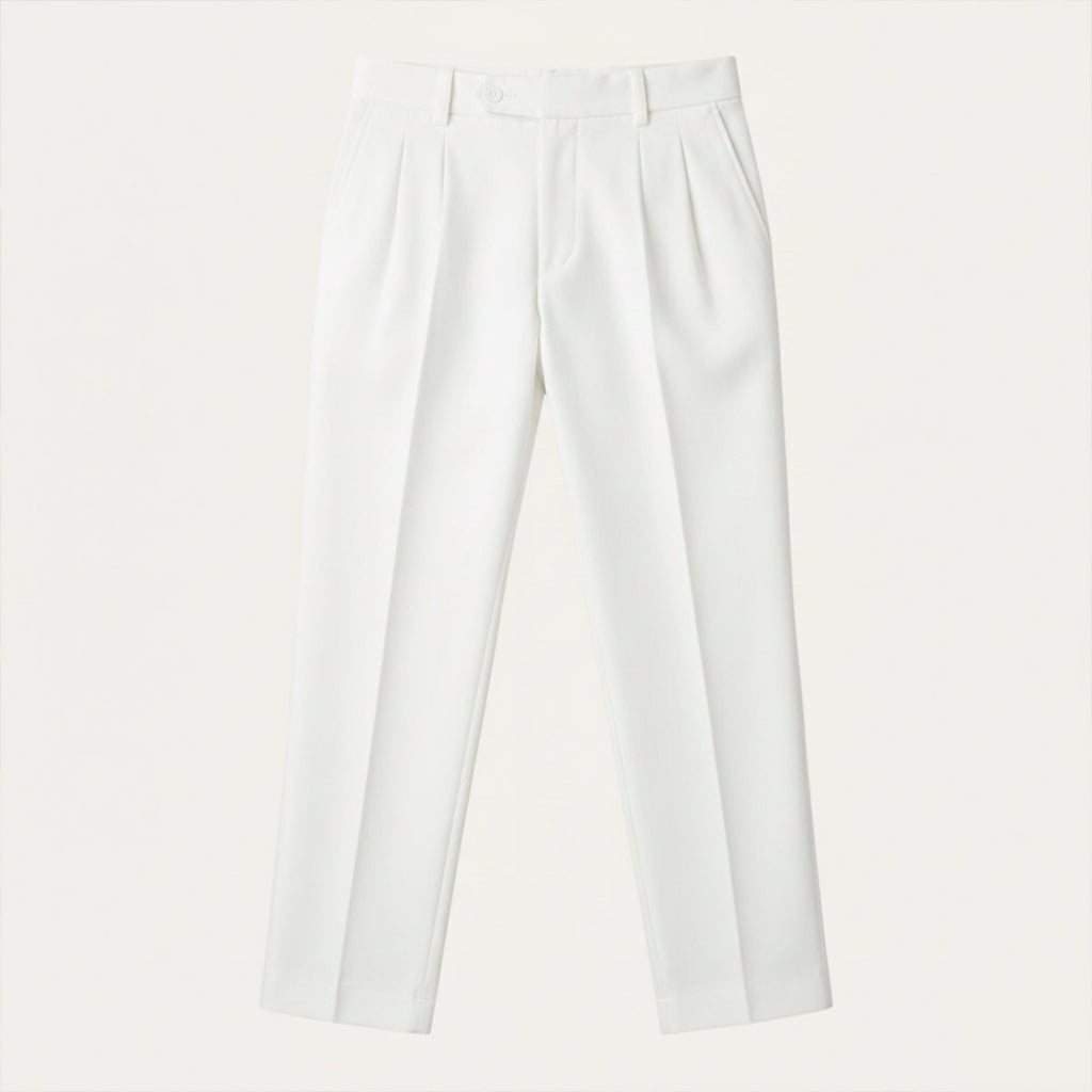 Dama Washington Lars men's pleated dress pants beige - view 11