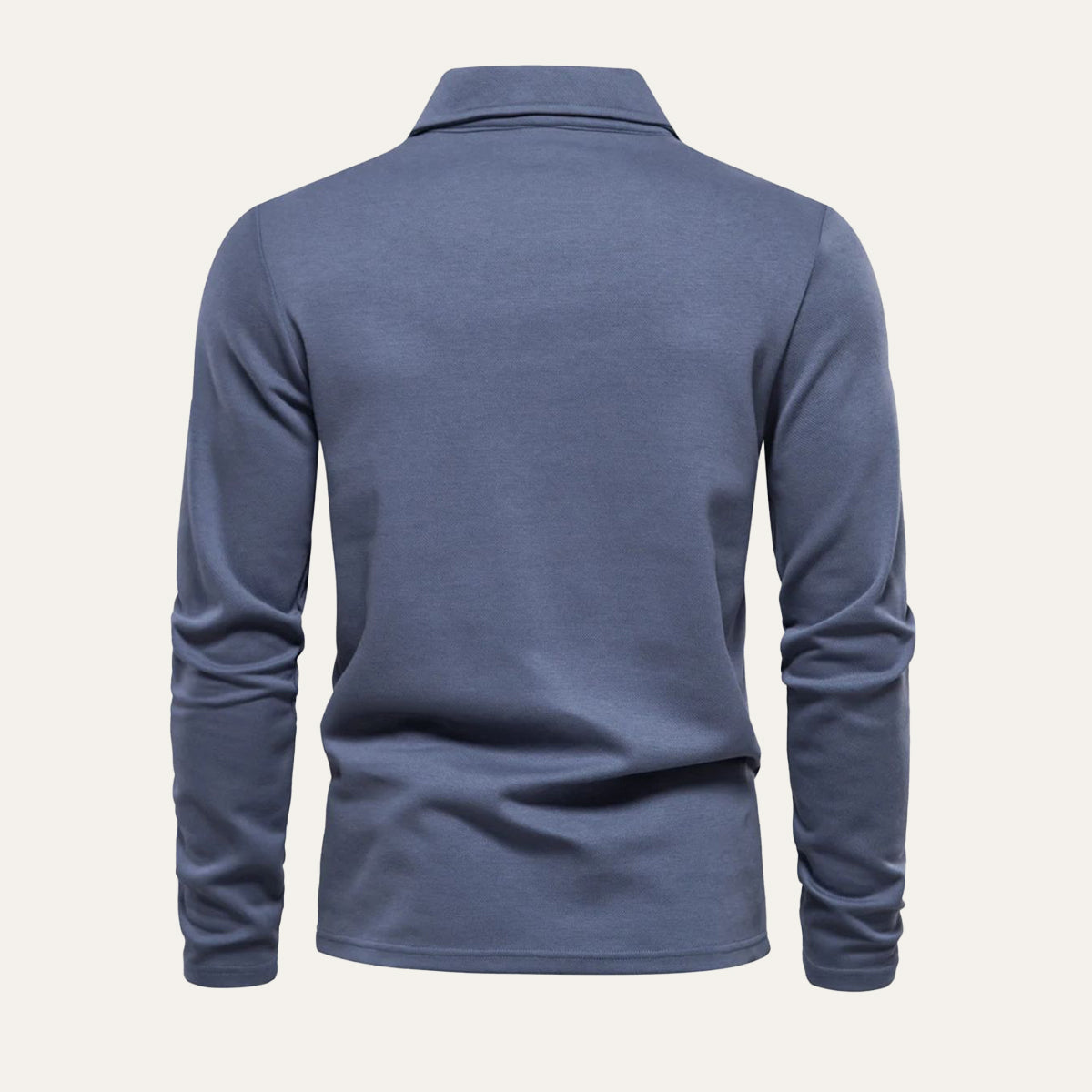 Axel | Men's Long Sleeve Polo Shirt Navy