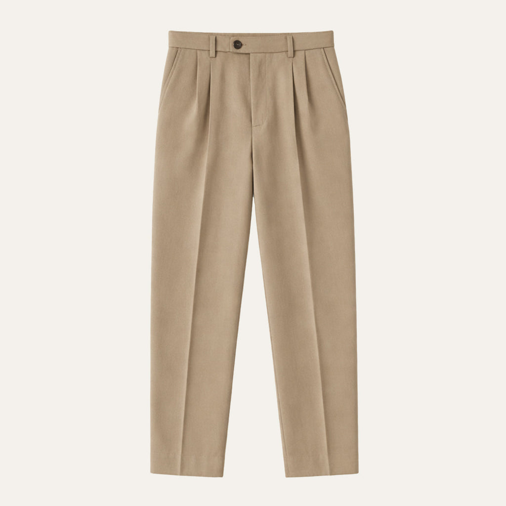 Dama Washington Axel men's tailored pleated dress pants black - view 9