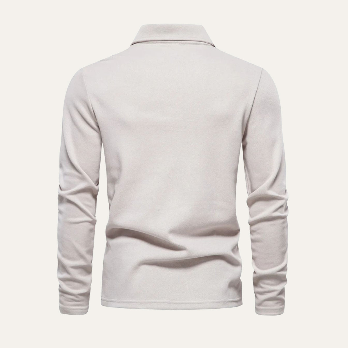 Axel | Men's Long Sleeve Polo Shirt Navy
