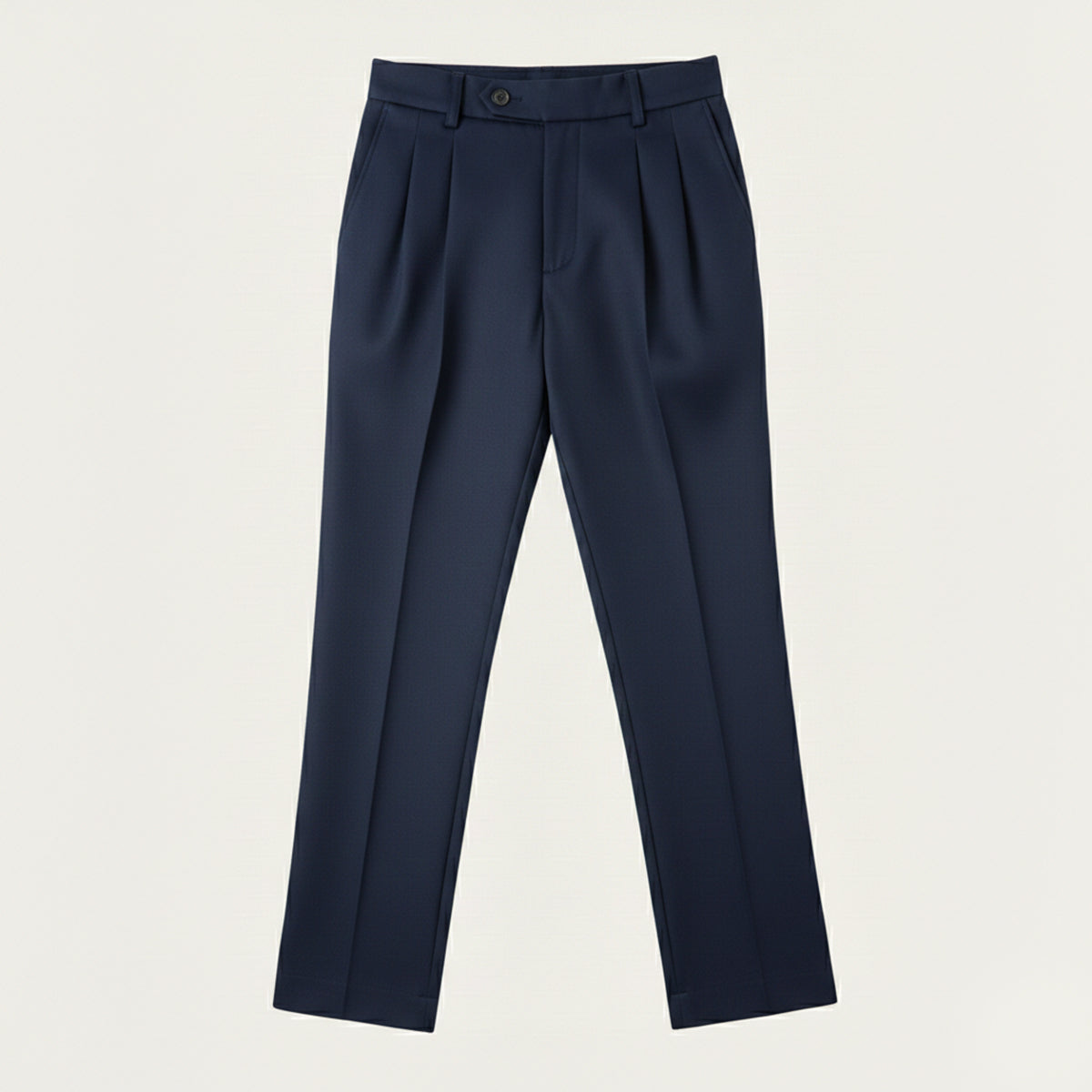 Lars | Men's Pleated Dress Pants Beige