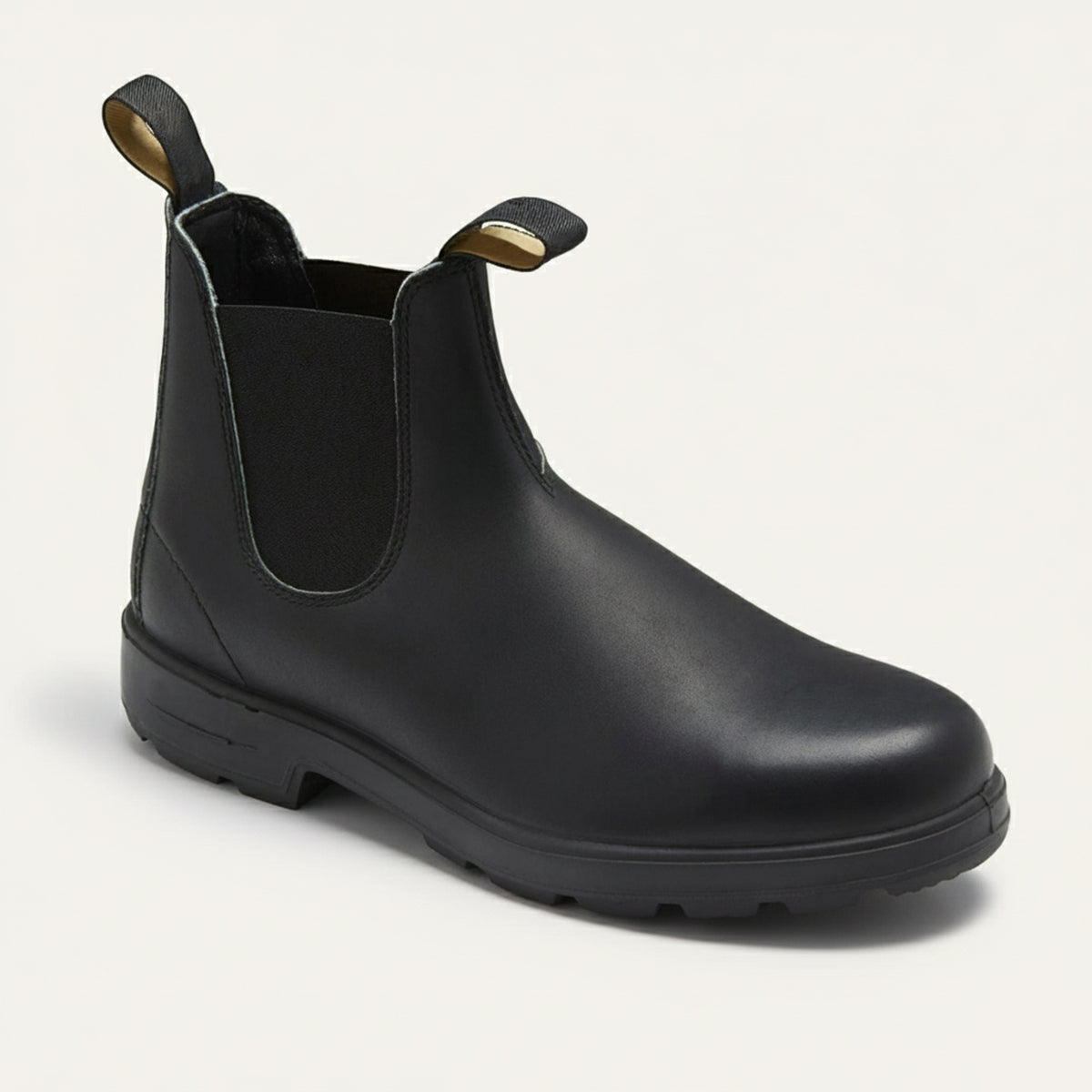 Bram | Men's Suede Chelsea Boot Brown Black Sole