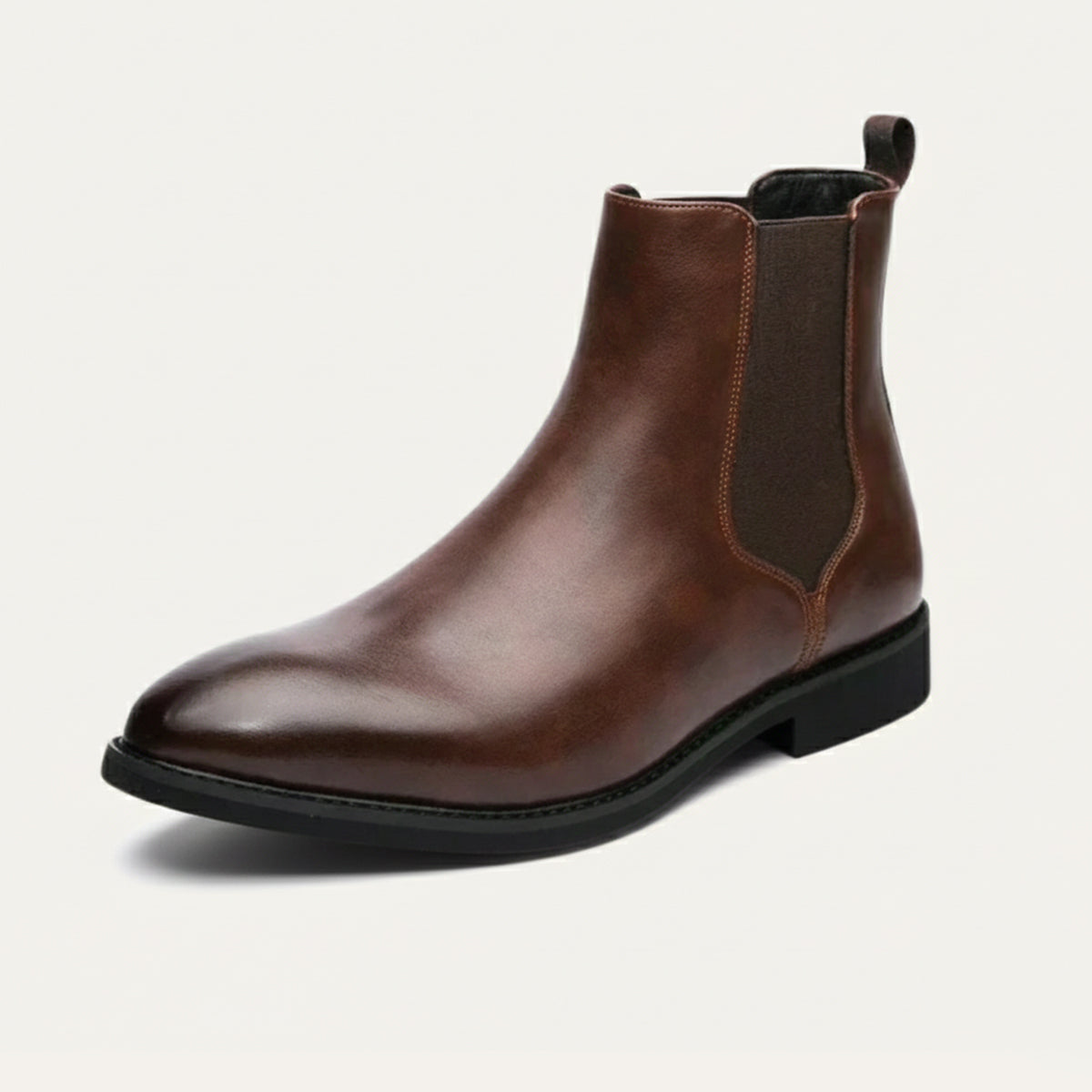 Axel | Men's Chelsea Leather Boots Black