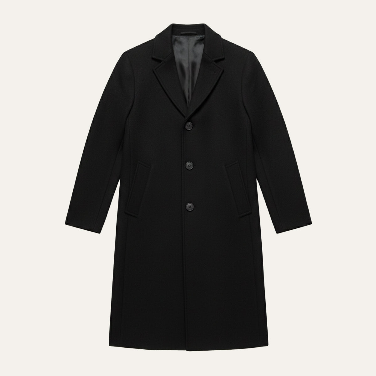 Camel | Men's Wool Overcoat Camel Long Formal Coat