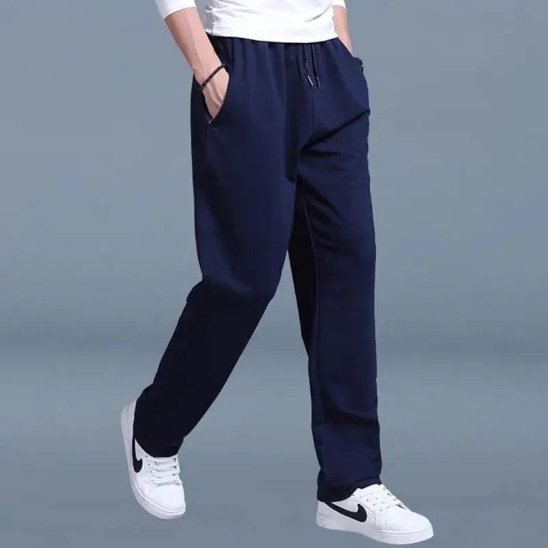 Axel | Men's Relaxed Fit Sweatpants Gray Drawstring Waist