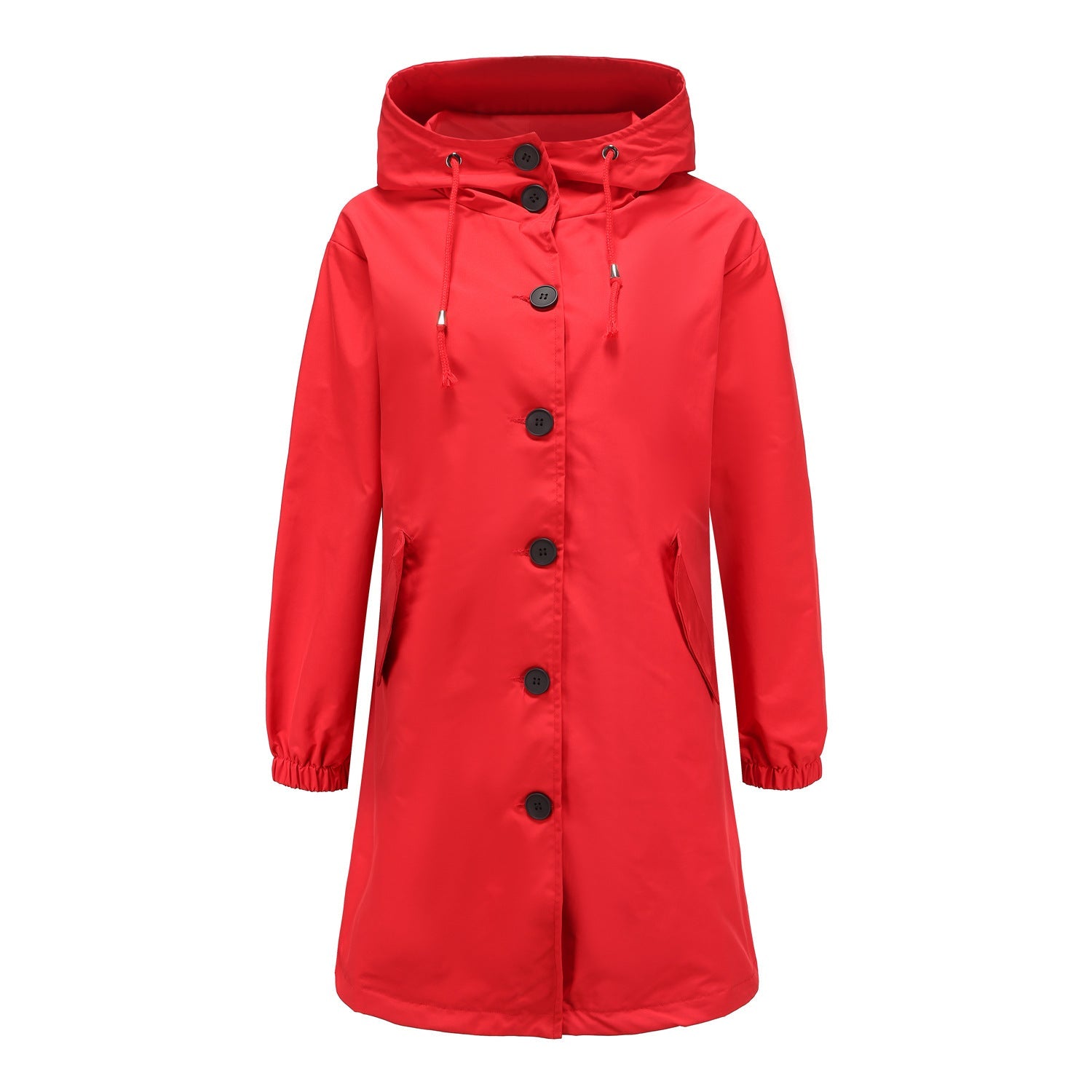 Dama Washington Colombe women's hooded a-line coat - view 8