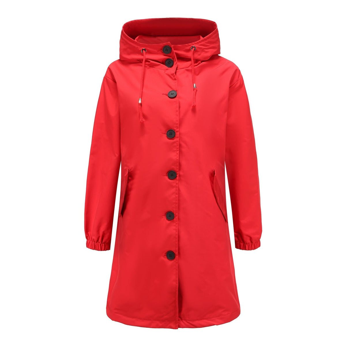 Dama Washington Colombe women's hooded a-line coat - view 8