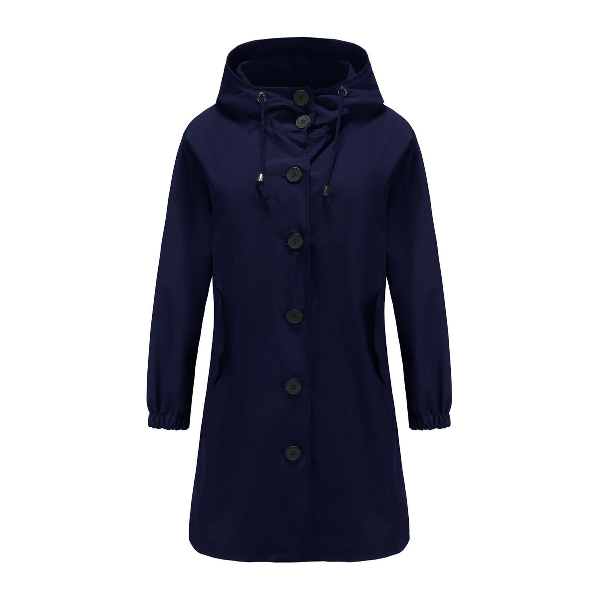 Dama Washington Colombe women's hooded a-line coat - view 7