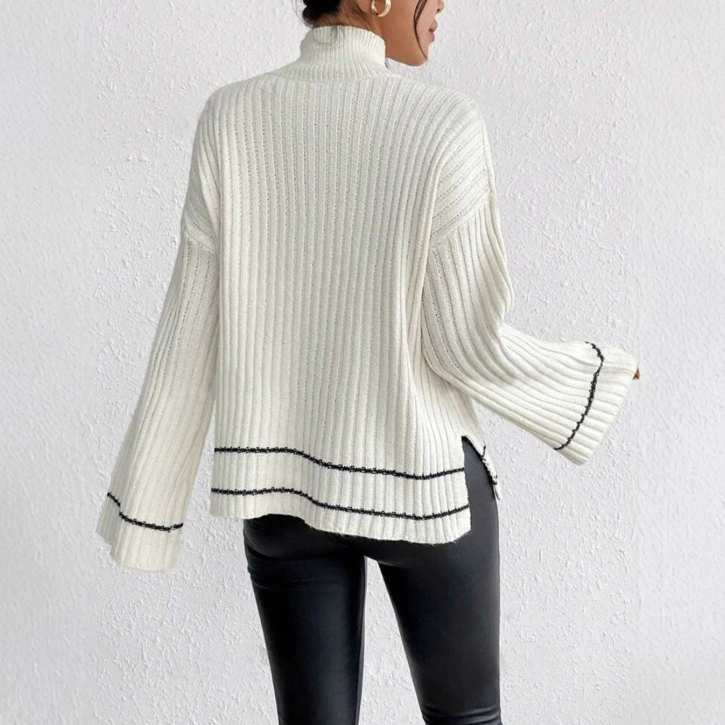 Dama Washington Alida ribbed tunic sweater - view 4