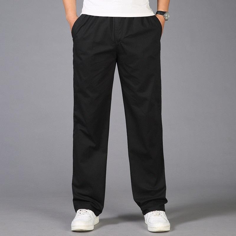 Rowan | Men's Relaxed Fit Cargo Pants Black