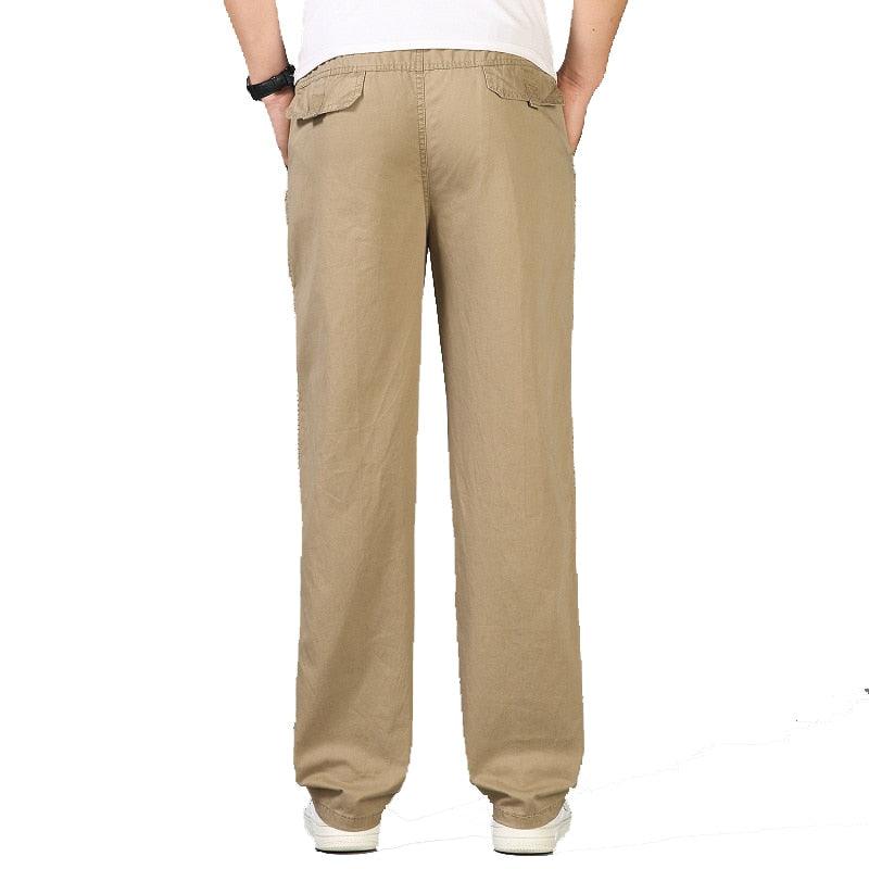 Rowan | Men's Relaxed Fit Cargo Pants Black