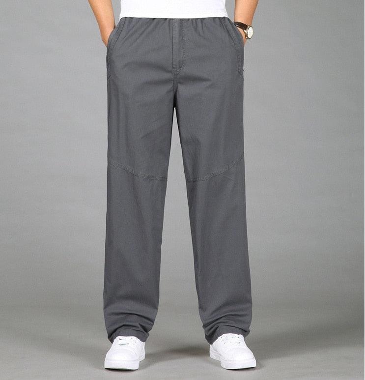 Rowan | Men's Relaxed Fit Cargo Pants Black
