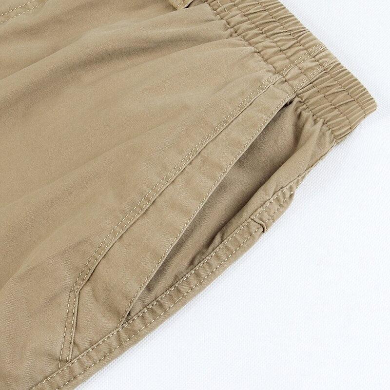 Rowan | Men's Relaxed Fit Cargo Pants Black