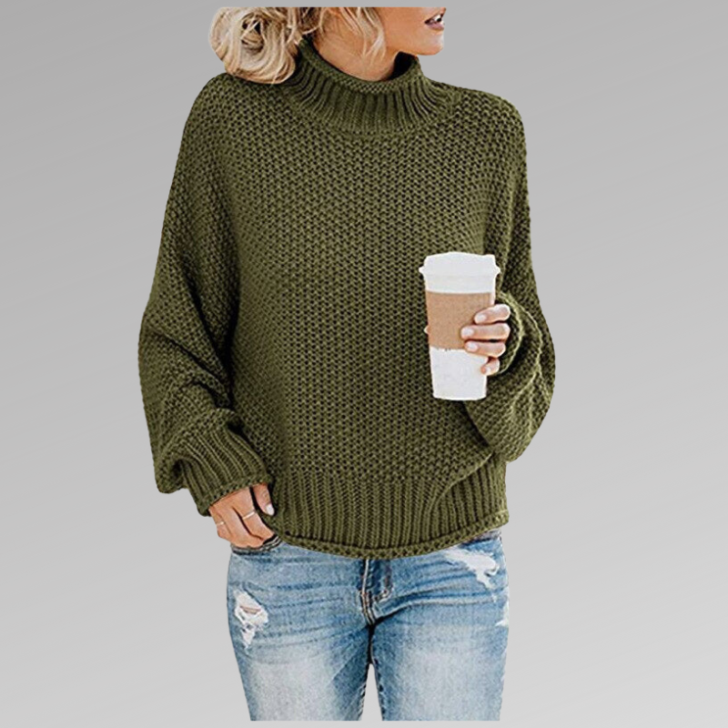 Dama Washington Giselle oversized turtleneck sweater - view 3