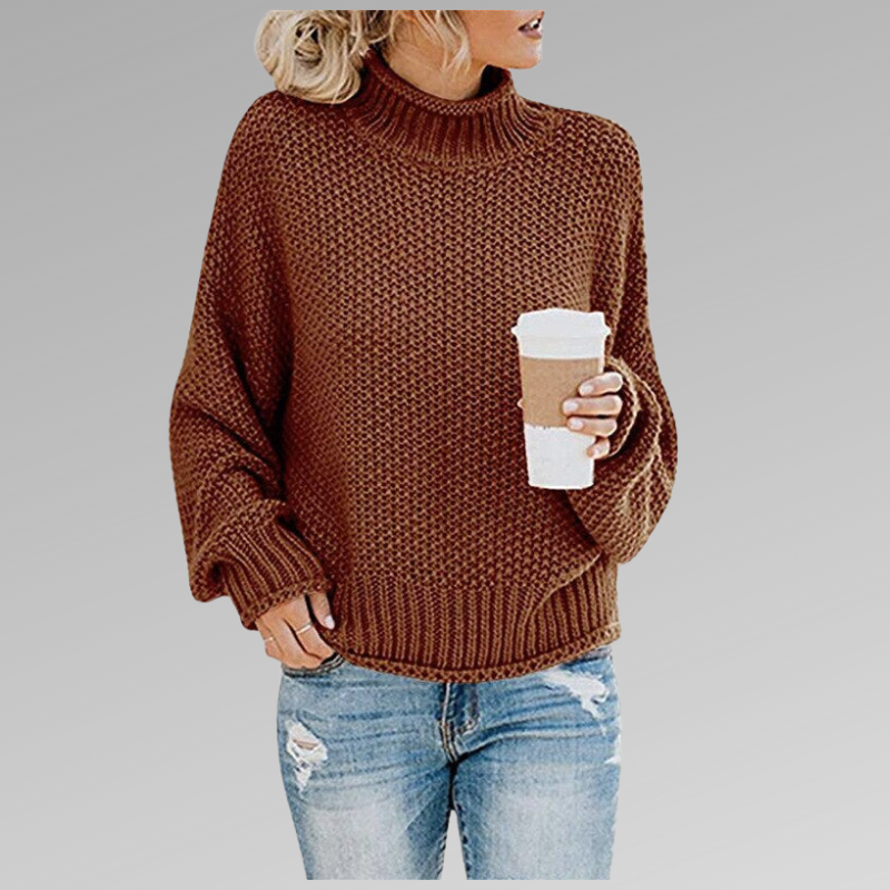 Dama Washington Giselle oversized turtleneck sweater - view 5