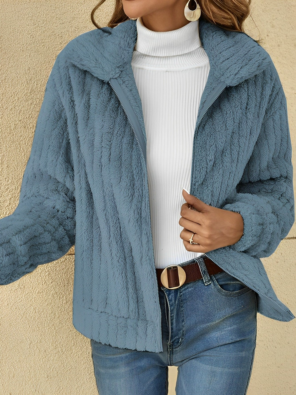 Dama Washington Priscilla women's zip-up relaxed fit jacket - view 3