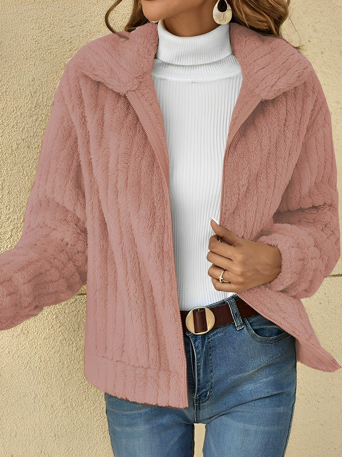 Dama Washington Priscilla women's zip-up relaxed fit jacket - view 4
