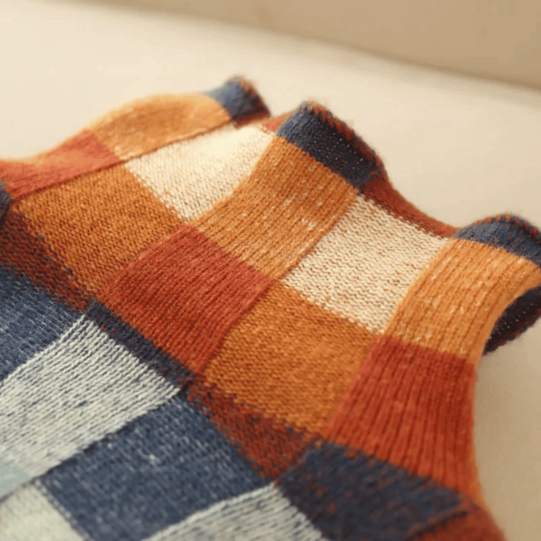 Dama Washington Freya turtleneck color block sweater - view 5