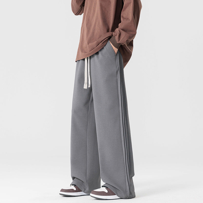 Xander | Men's Relaxed Fit Drawstring Pants Cream