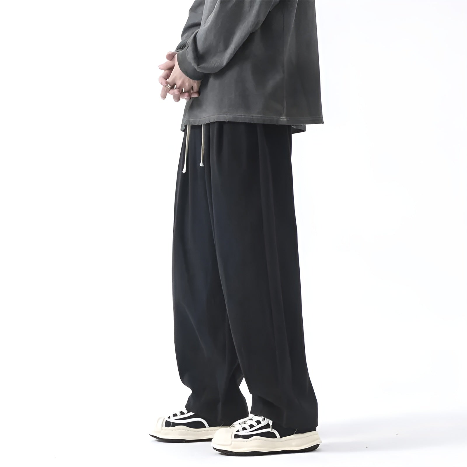 Arlo | Men's Pleated Wide Leg Pants Camel