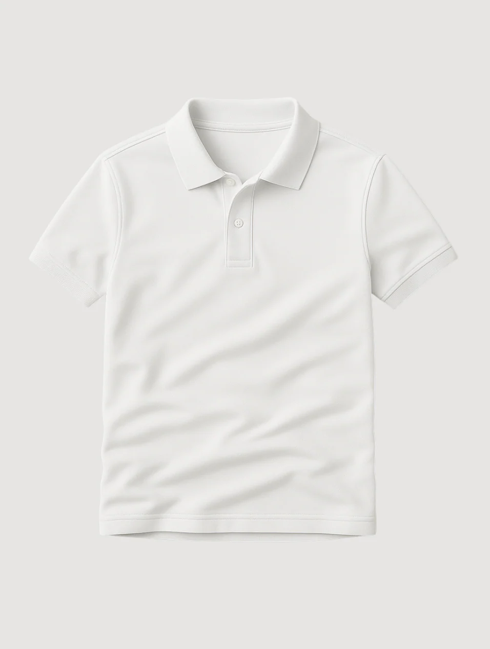 Axel | Men's Polo Shirt Cream Short Sleeve