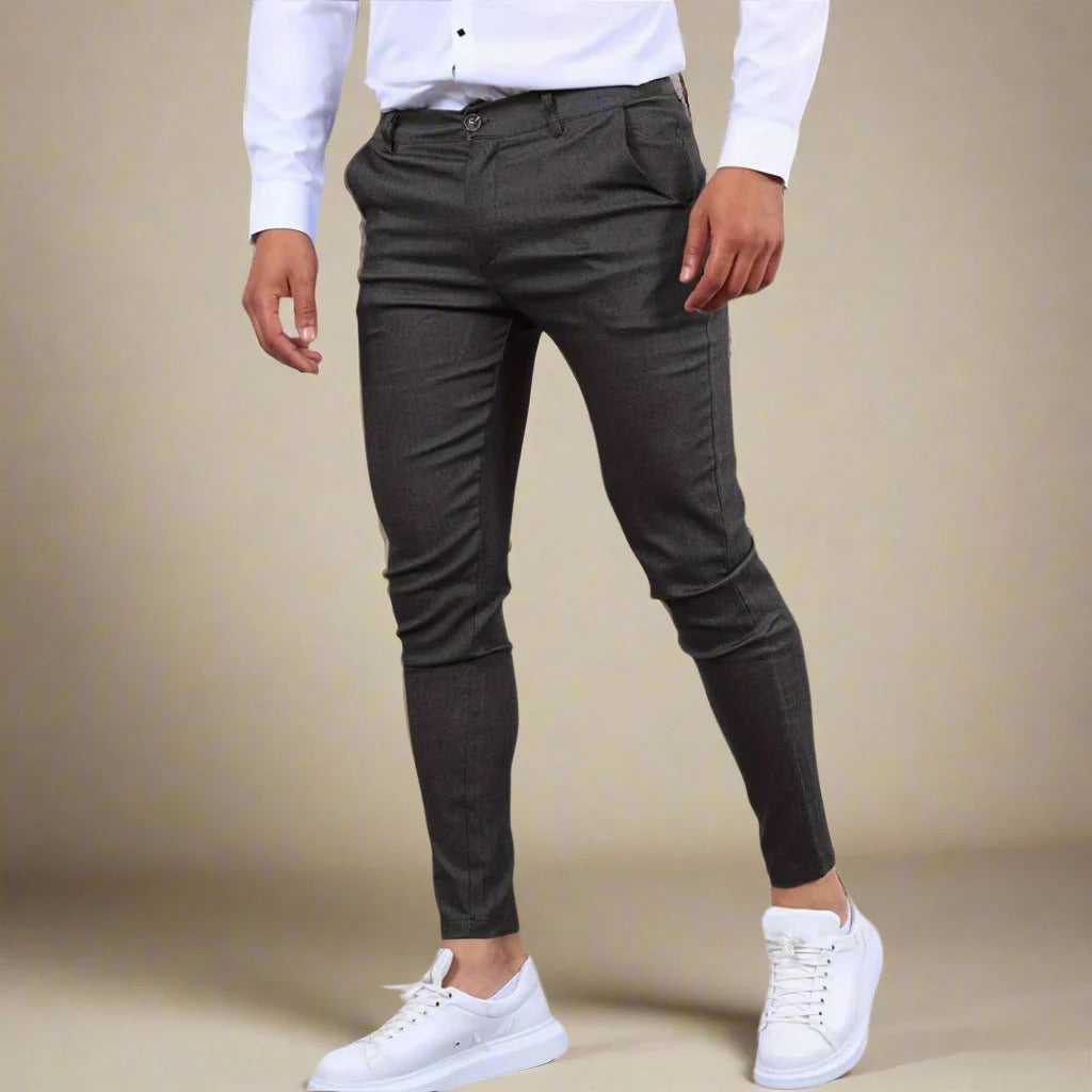 Ash | Men's Chinos Cream Tailored Slim Fit