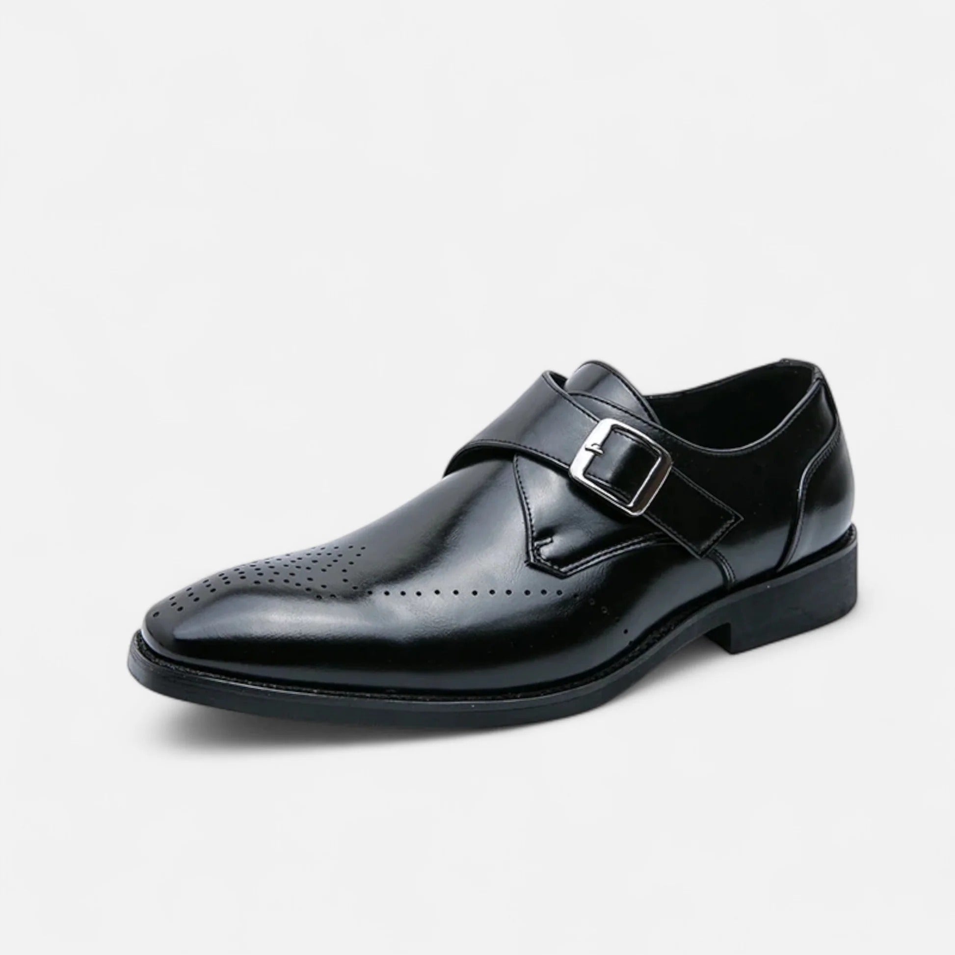 Stella | Men's Oxford Leather Dress Shoes Black