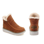 Dama Washington Cleo women's suede loafer moccasin tan comfort slip on - view 3