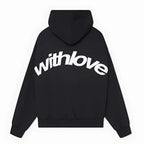 Dama Washington Faye women's oversized hoodie black graphic print - view 12