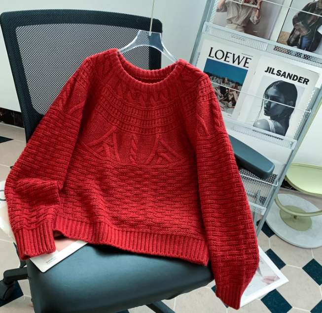 Dama Washington Immacolata women's crewneck knit sweater - view 3