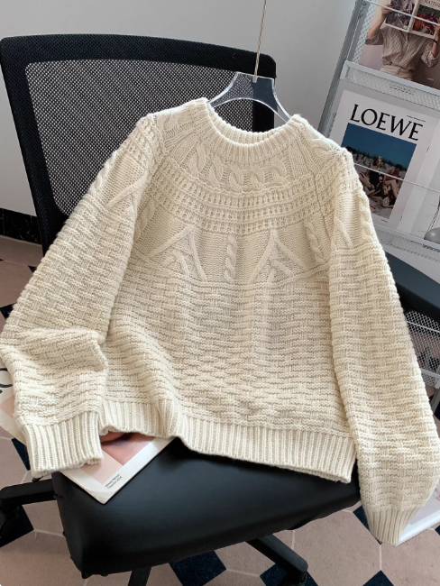 Dama Washington Immacolata women's crewneck knit sweater - view 4