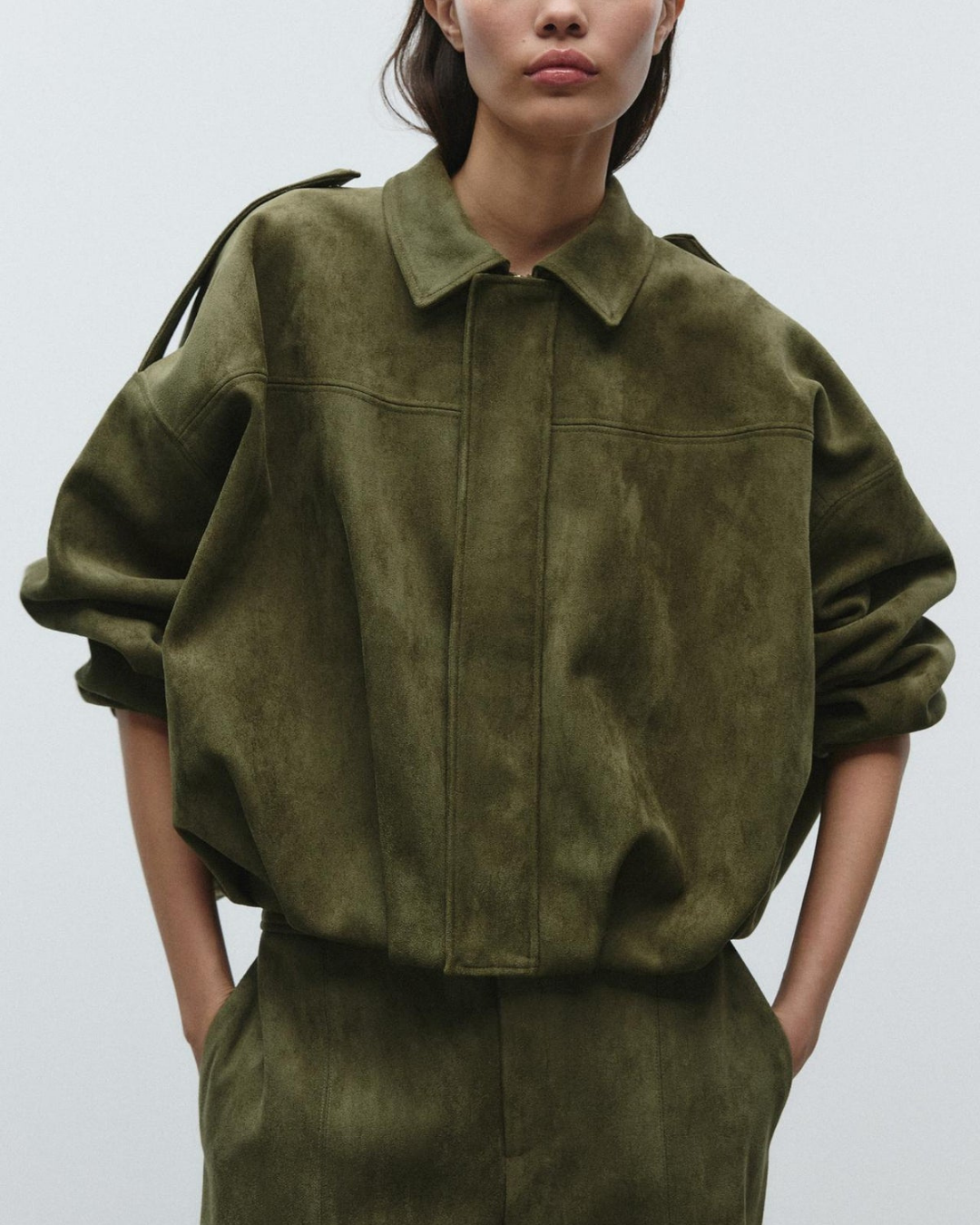 Dama Washington Adriana women's cropped oversized jacket - view 2