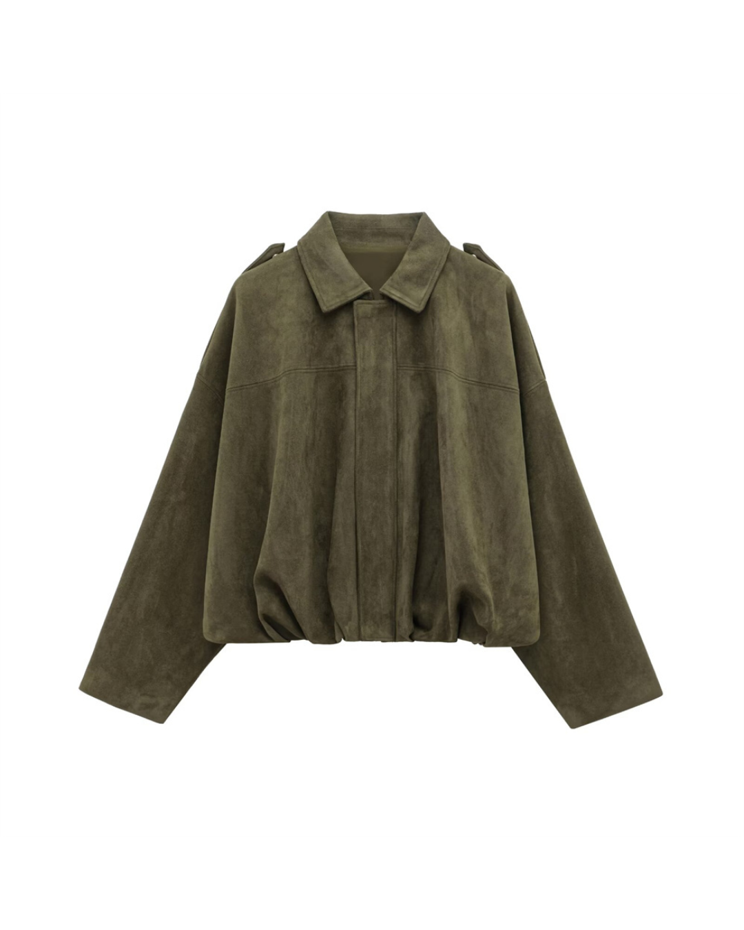 Dama Washington Adriana women's cropped oversized jacket - front view