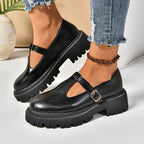 Dama Washington Ivy women's mary jane shoes chunky platform black - view 2